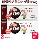 【第3類医薬品】【2個セット】 健栄製薬 健栄きず軟膏 5g きず やけど