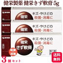 【第3類医薬品】【3個セット】 健栄製薬 健栄きず軟膏 5g きず やけど