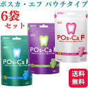 【6袋セット】ポスカ・エフ POs-Ca F パウチタイプ 100g ペパーミント マスカット ストロベリー 歯科専用 送料無料