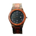 ビーンアンドバニラ ハワイ レッドサンダルウッド HLW002-2 ブラック/レッドサンダルウッド BEAN & VANILLA Hawaii - 腕時計 ハワ...
