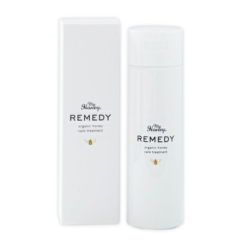 ハニーケアトリートメント 195g MY HONEY REMEDY ワンタッチボトル - 蜂蜜 トリートメント ヘアケア 髪の毛 はちみつ ギフト お祝い プレゼント クリスマス バレンタイン ホワイトデー お中元 …