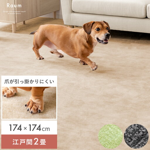 カーペット おしゃれ ペット 北欧 リビング タイルカーペット パイルカーペット ラグ マット 日本製 174×174 犬 猫 ホットカーペット対応 シンプル モダン 寝室 足音 衝撃吸収 傷防止 2畳 平織カーペット ラウム(Raum) 174×174cm カーペット おしゃれ ペット 北欧 リビング タイルカーペット パイルカーペット ラグ マット 日本製 174×174 犬 猫 ホットカーペット対応 シンプル モダン 寝室 足音 衝撃吸収 傷防止 2畳 平織カーペット ラウム(Raum) 174×174cm