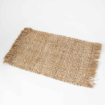 ダルトン DULTON グリッドジュートマット ハンドウェーブ L /ナチュラル×ブラウン ダルトン T19-0067/90BR GRID JUTE MAT HAND WEAVE レディース マット インテリア 生活雑貨 シンプル ナチュラル おしゃれ カジュアル ギフト