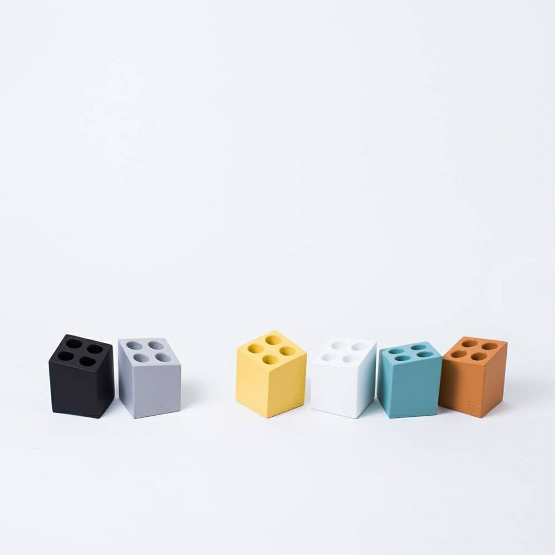 【mini cube】アンブレラスタンド ブラウン ideaco 傘立て 小型 省スペース おしゃれ 新生活
