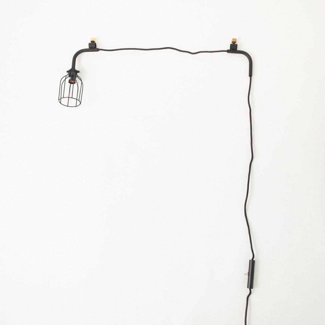 樂天商城 - ドローアライン DRAW A LINE 008 Lamp B ブラック 平安伸銅工業 D-LB-BK 横専用 おしゃれ ランプ 突っ張り棒 つっぱり棒 パーツ 新生活