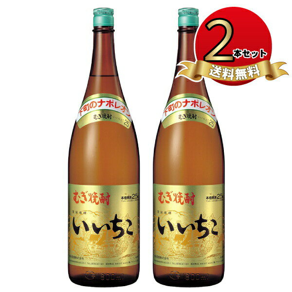いいちこ 1800ml × 2本 25% 麦焼酎 三和