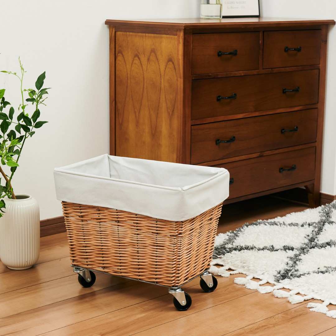 【ポイント10倍】 ブリッド BRID ウィロー ランドリーバスケット キャスター付き 28L メルクロス株式会..