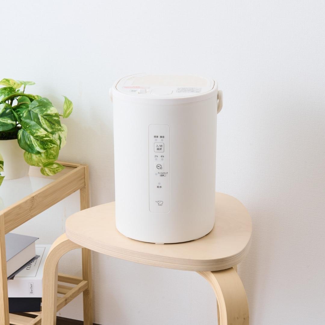 【ポイント10倍】 象印 ZOJIRUSHI スチーム式加湿器 1.8L EE-MA20-GA 加湿器 加湿 スチーム 乾燥対策 お手入れ簡単 保湿 風邪対策のサムネイル