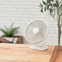 【ポイント10倍】 ライフオンプロダクツ Life on Products 暑さ指数表示付 人感センサーマグネットファン リリーホワイト LCAF030LW 扇...