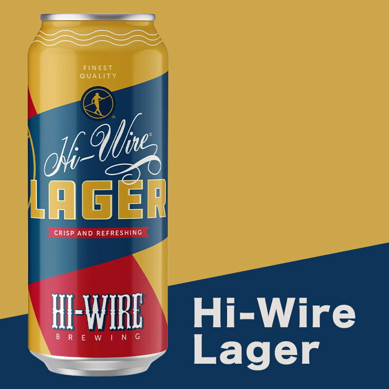ハイワイヤー ハイワイヤーラガー 473ml［冷蔵のみ］【3〜4営業日以内に出荷】 Hi-Wire Hi-Wire Lager アメリカ