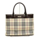 【中古】バーバリー BURBERRY ノバチェック 351288 ハンドバッグ レディース【質屋鑑定品】