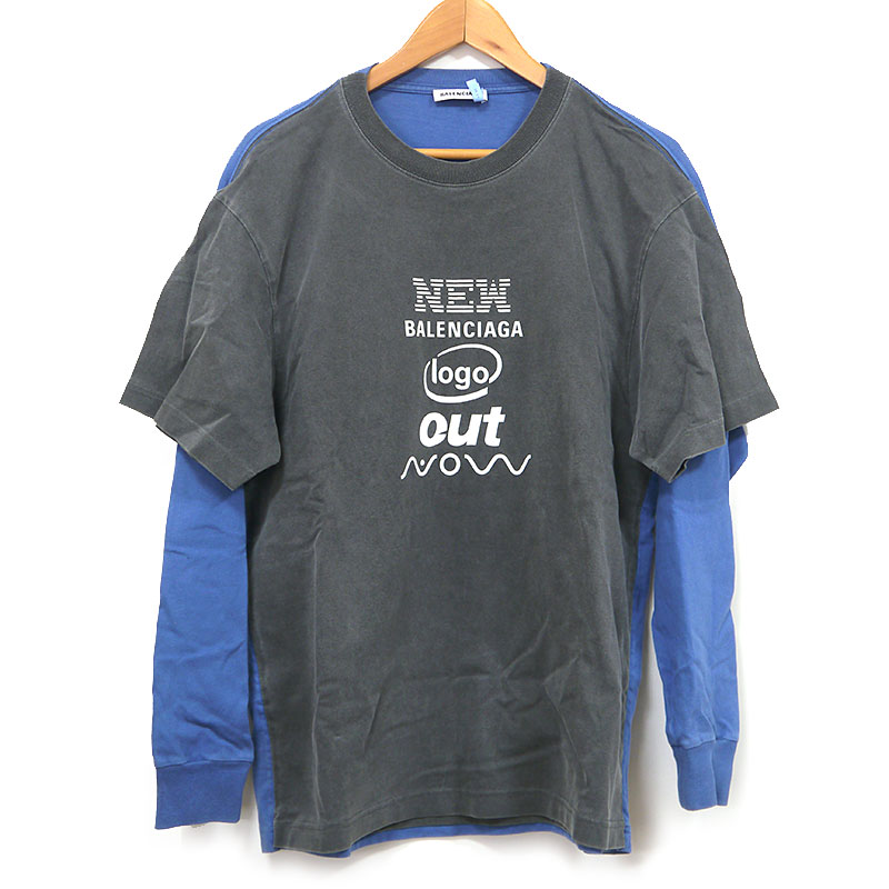 楽天市場】バレンシアガ（袖の長さ長袖）（Tシャツ・カットソー