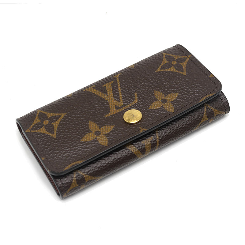 乐天商城 - 【中古】ルイヴィトン LOUIS VUITTON LV M69517 ミュルティクレ4 キーケース モノグラム【質屋鑑定品】