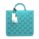 【中古】グッチ GUCCI GGスプリーム チルドレンズ ラバー トートバッグ 679365 グリーン 【質屋鑑定品】