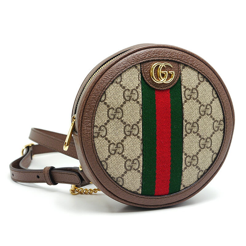 未使用｜【中古】グッチ GUCCI オフィディア ミニバックパック 598661 GGスプリーム ラウンド リュック【質屋鑑定品】