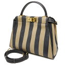 未使用 | 【中古】フェンディ FENDI ピーカブー ペカン 8BN290 ハンドバッグ 2way 肩掛け【質屋鑑定品】