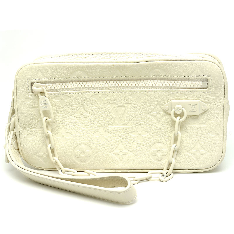 【中古】ルイヴィトン LOUIS VUITTON LV ポシェット・ヴォルガ M53551 アンプラント ヴァージル アブロー クラッチバッグ 美品 【質屋鑑定品】