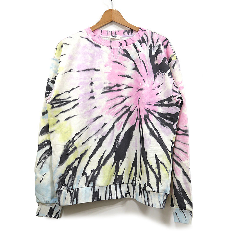 乐天商城 - 【中古】セリーヌ CELINE タイダイスウェット 2Y53C647V.14PX サイズM　コットン【質屋鑑定品】