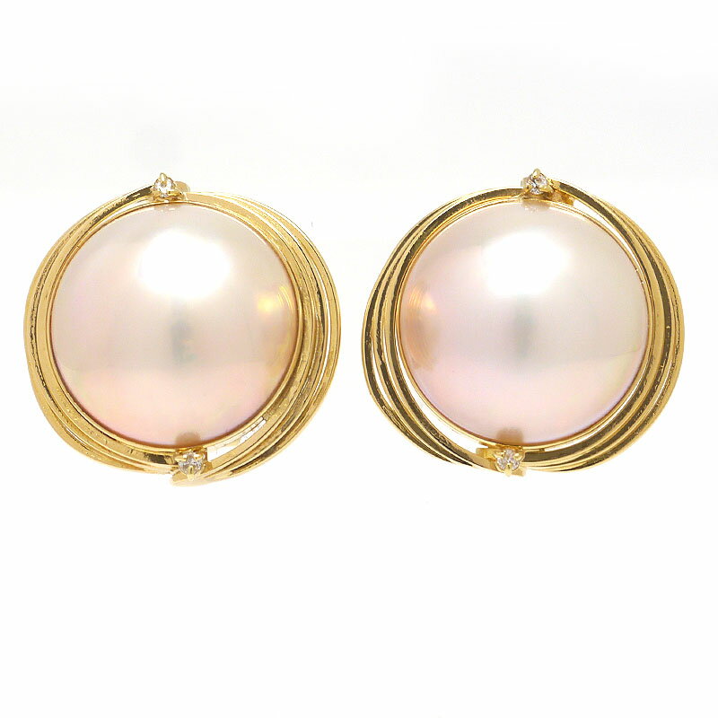 【中古】 マベパールイヤリングK1...