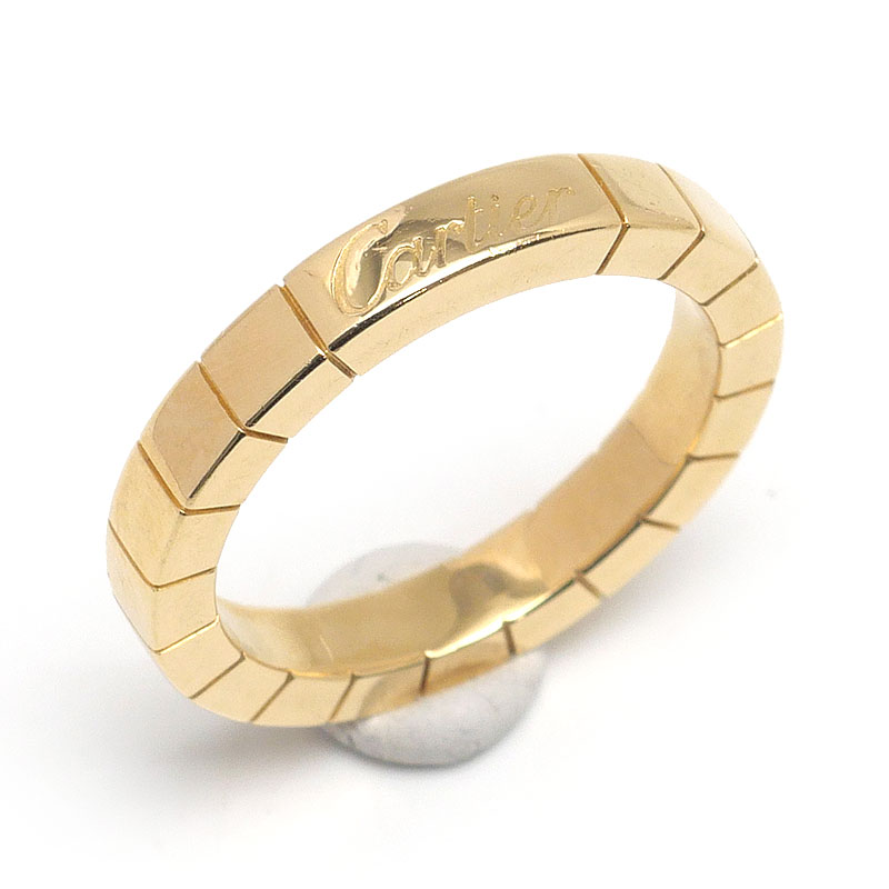 Rakuten - 【中古】カルティエ Cartier ラニエールリング #49 750YG イエローゴールド【質屋鑑定品】