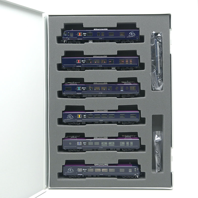 【中古】TOMIX Nゲージ JR 117-7000系電車(WEST EXPRESS 銀河)セット 98714 鉄道模型【質屋鑑定品】