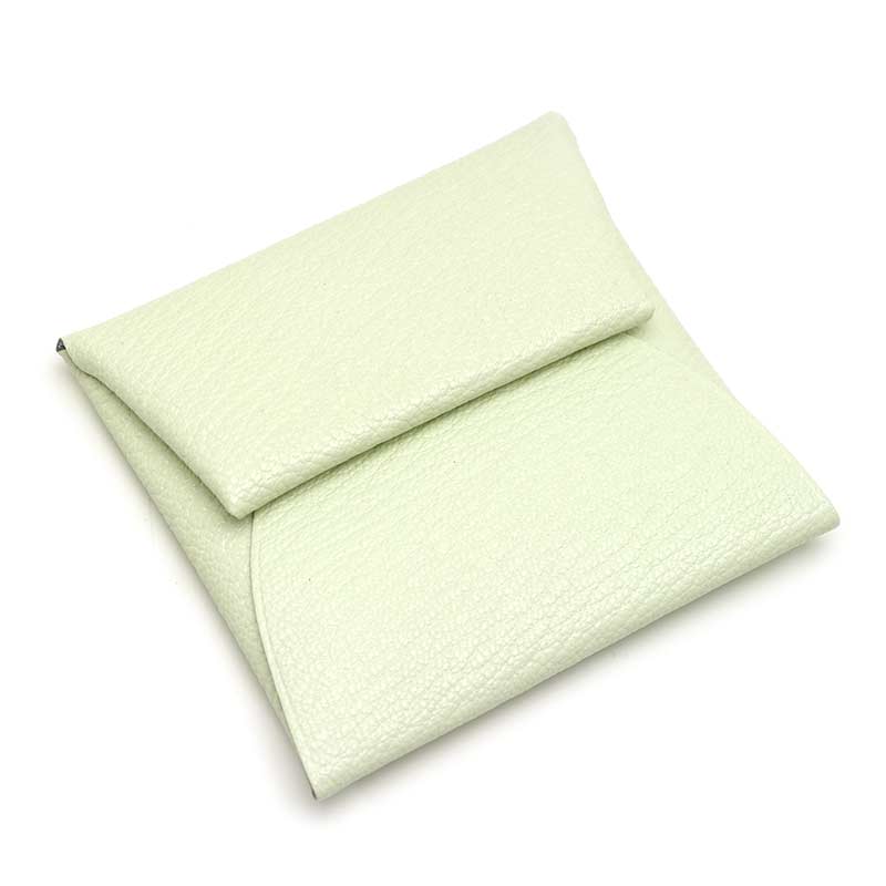乐天商城 - 【中古】エルメス HERMES バスティア コインケース 薄グリーン B刻印 2023年【質屋鑑定品】