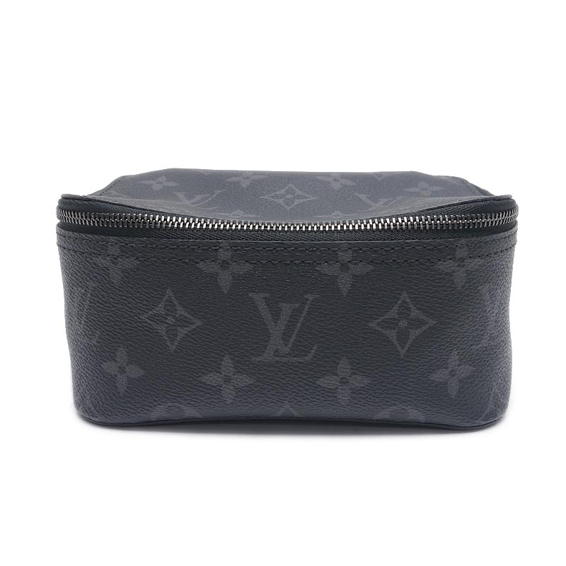 楽天質屋クラタセブン【中古】ルイヴィトン Louis Vuitton LV ランジュモンPM M44697 モノグラムエクリプス 小物入れ 化粧ポーチ 【質屋鑑定品】