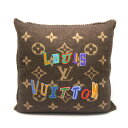 【中古】ルイヴィトン LV×NBAコラボ クッサン・モノグラムレターズ MP3037 クッション 【質屋鑑定品】