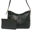 【中古】ルイヴィトン Louis Vuitton LV キャリーオール ジップNM PM M46288 モノグラムアンプラント ノワール ショルダーバッグ【質屋...