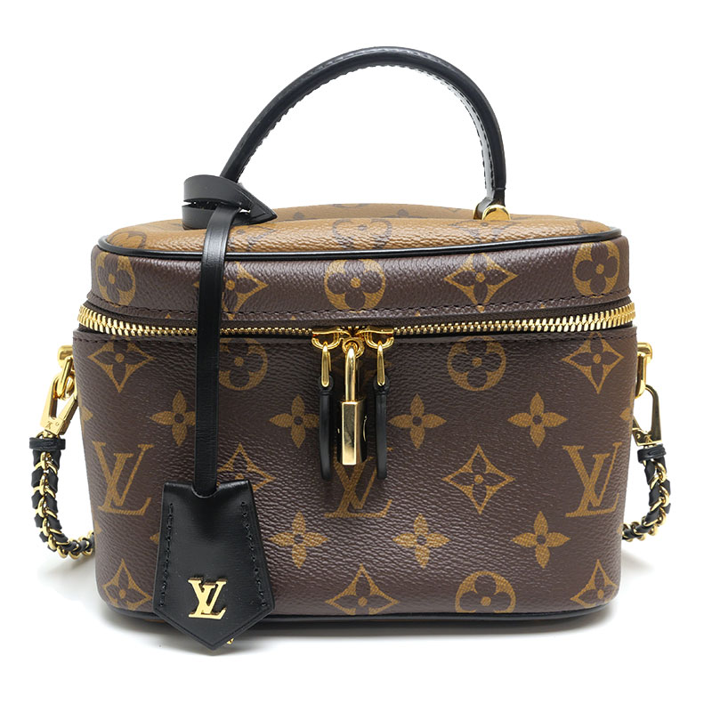 乐天商城 - 【中古】ルイヴィトン Louis Vuitton LV ヴァニティNV PM M45165 モノグラムリバース【質屋鑑定品】