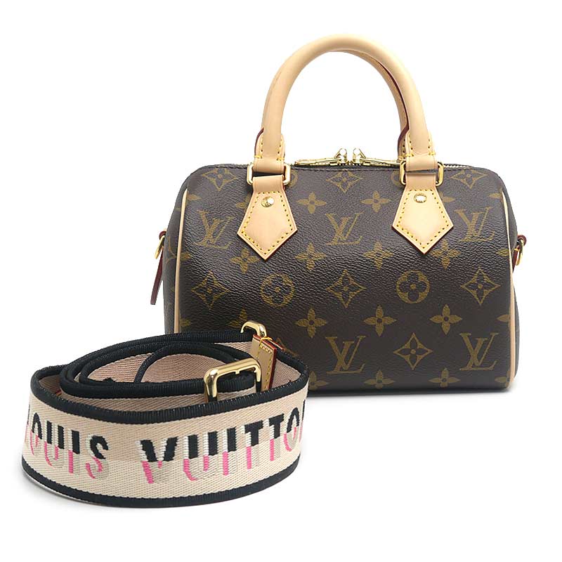 乐天商城 - 【中古】ルイヴィトン Louis Vuitton LV スピーディ・バンドリエール20 M46234 モノグラム 2WAYハンドバッグ【質屋鑑定品】