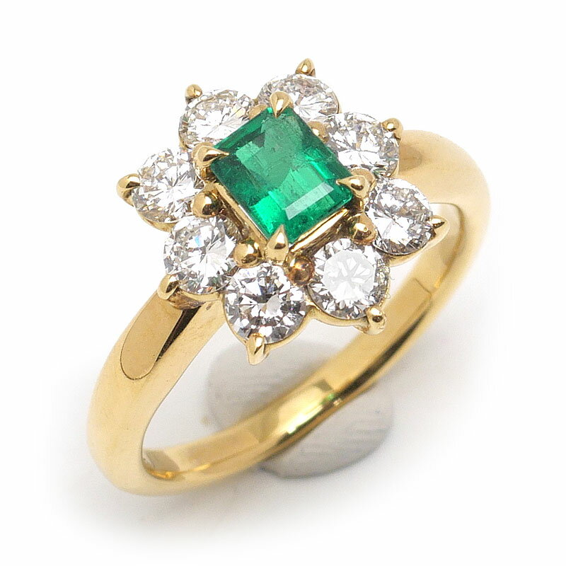 【中古】 エメラルドダイヤモンドリ...