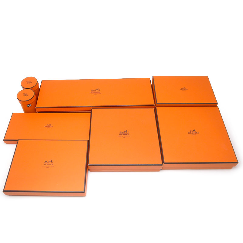 愛馬仕VOX - 【中古】エルメス HERMES 空き箱9個セット 保管箱 ボックス ツイリー ネクタイ他 【質屋鑑定品】