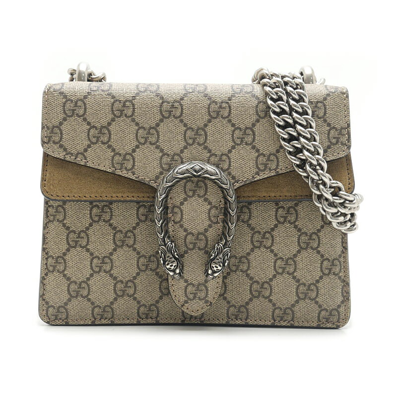 Rakuten - 【中古】グッチ GUCCI ディオニュソス チェーンショルダーバッグ スモール GGスプリーム 421970 クロスボディ【質屋鑑定品】