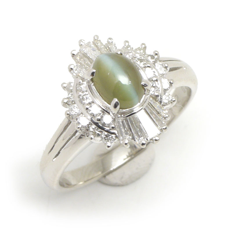 【中古】 クリソベリルキャッツアイ...