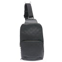 【中古】ルイヴィトン LOUIS VUITTON LV アヴェニュー スリングバッグ N42426 ダミエ アンフィニ ボディバッグ【質屋鑑定品】