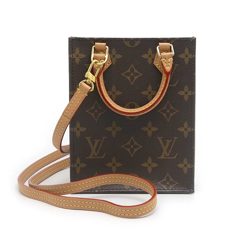 乐天商城 - 【中古】ルイヴィトン Louis Vuitton LV プティット・サックプラ M69442 モノグラム ミニバッグ 2WAY【質屋鑑定品】