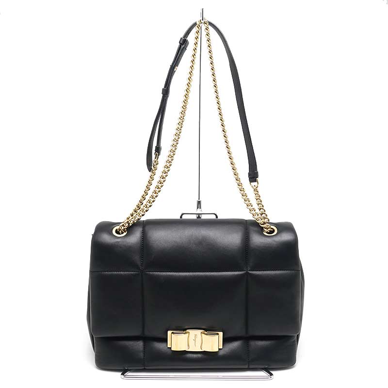 フェラガモ　パーティーバッグ　チェーンバッグ　ショルダーバッグ 正規品 楽天市場】フェラガモ ガンチーニ チェーン パーティーバッグ