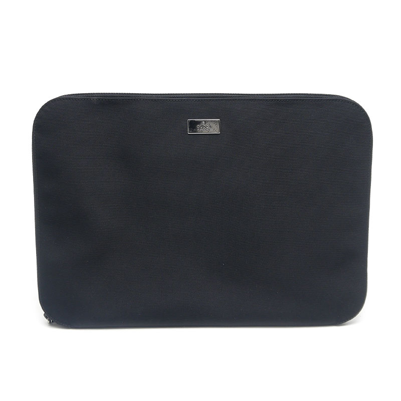 【中古】グッチ GUCCI クラッチバッグ ポートフォリオ ブラック 03090 2123 ナイロン 【質屋鑑定品】