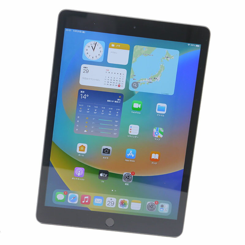 【中古】Apple iPad(第8世代) Wi-Fiモデル 32GB MYL92J/A スペースグレイ【質屋鑑定品】