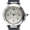 【中古】カルティエ CARTIER W3104055 パシャ グリッド シルバー文字盤 メンズ 【質屋鑑定品】