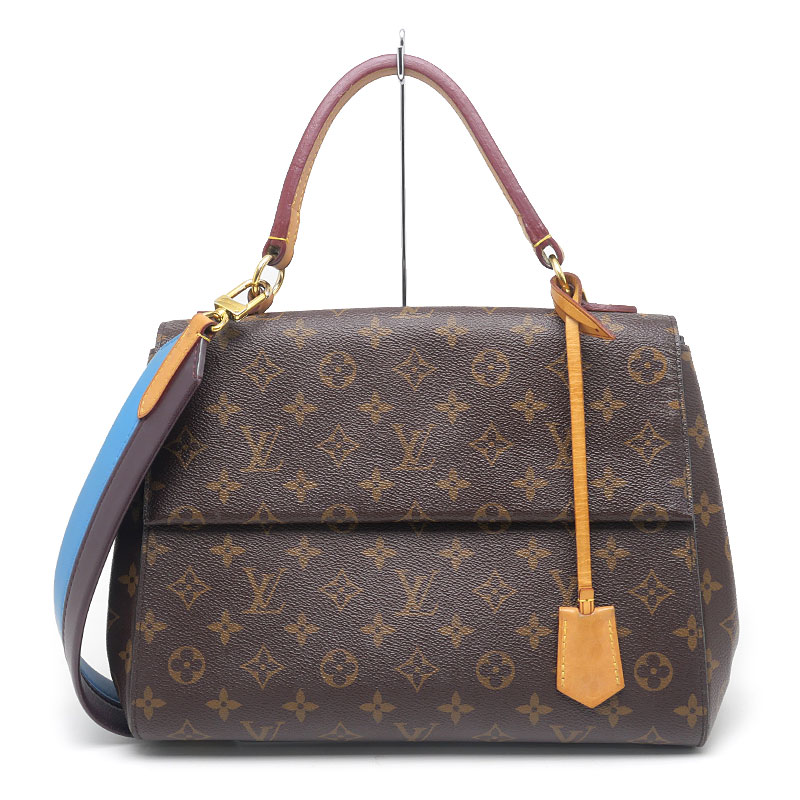 乐天商城 - 【中古】ルイヴィトン Louis Vuitton LV クリュニーMM M42735 モノグラム 2WAYハンドバッグ【質屋鑑定品】