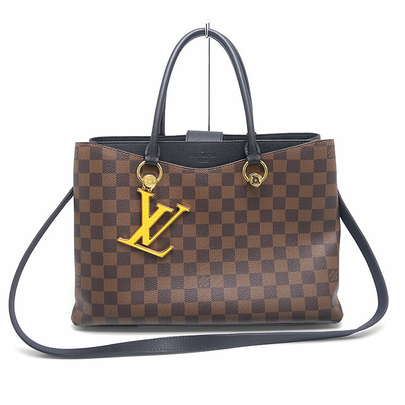 乐天商城 - 【中古】ルイヴィトン Louis Vuitton LVリバーサイド N40050 ダミエ 2WAYトートバッグ【質屋鑑定品】