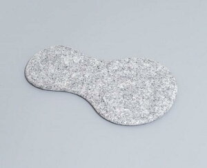 【AJI PROJECT】石の小皿 豆皿 ひょうたん 和菓子皿 自然石 自然 石 おしゃれ 香川県 アート インテリア 雑貨【庵治石】OT-COASTER-mon-hyotan【MON】 plate