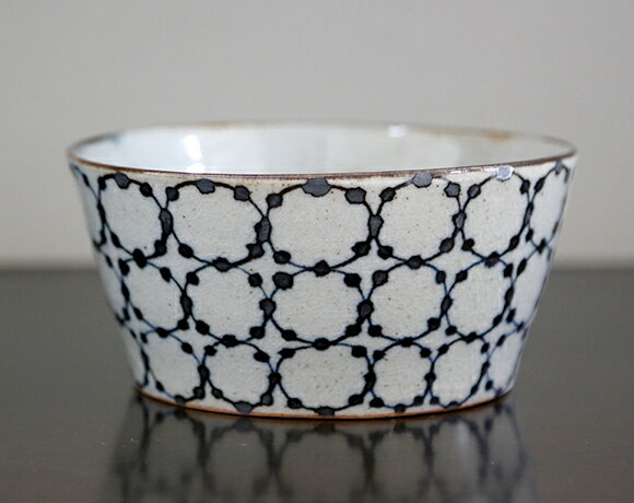 【砥部焼】染付切立　深鉢　丸文　陶器　焼物【陶彩窯】のサムネイル