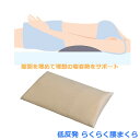 【メーカー直送】体圧分散 腰まくら 低反発 らくらく 腰まくら‐腰専用 枕 腰痛 快眠 腰当て 腰枕 腰まくら 背当て 腰サポートクッション 寝姿勢サポート ルナール 直送(3)