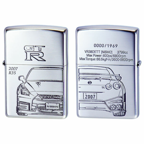 日産 ZIPPO NISSAN SKYLINE GT-R R-35‐スカ