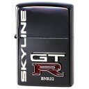 日産 ZIPPO NISSAN SKYLINE GT-R BNR32 エンブレム BK