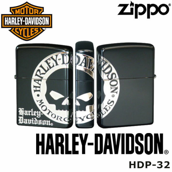 オリジナル zippo 日本限定 正規品 ZIPPO HARLEY-DAVIDSON HDP-32 イオンブラック ジッポーライター ジッポー ジッポライター ジッポ Zippo ハーレー ダビッドソン ハーレー オイルライター 白頭鷲