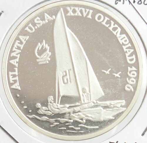 ルーマニア　1966オリンピック　セイルボート　100レイ　プルーフ銀貨　1966年